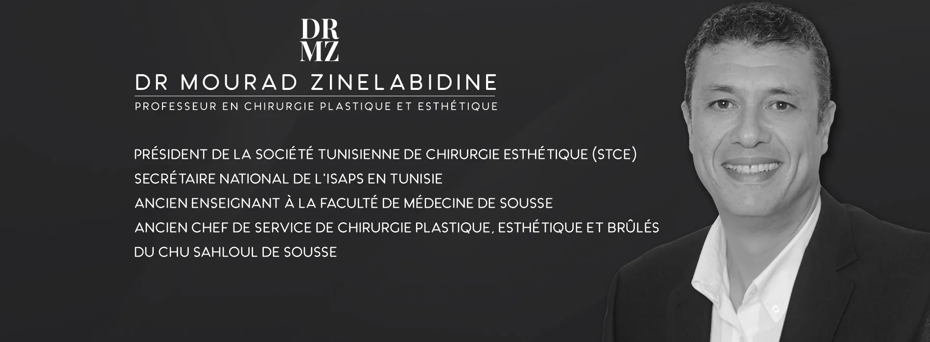 Dr Mourad Zinelabidine chirurgien esthétique Tunisie